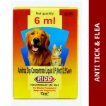 Ridd (amitraz) Anti Tick & Flea Solution For Dogs 6ML