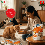 Faenbei Popping Beads Cat Snack with Tuna 70g